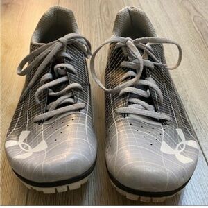 Under Armour Gray track cleats Athletic Shoes
